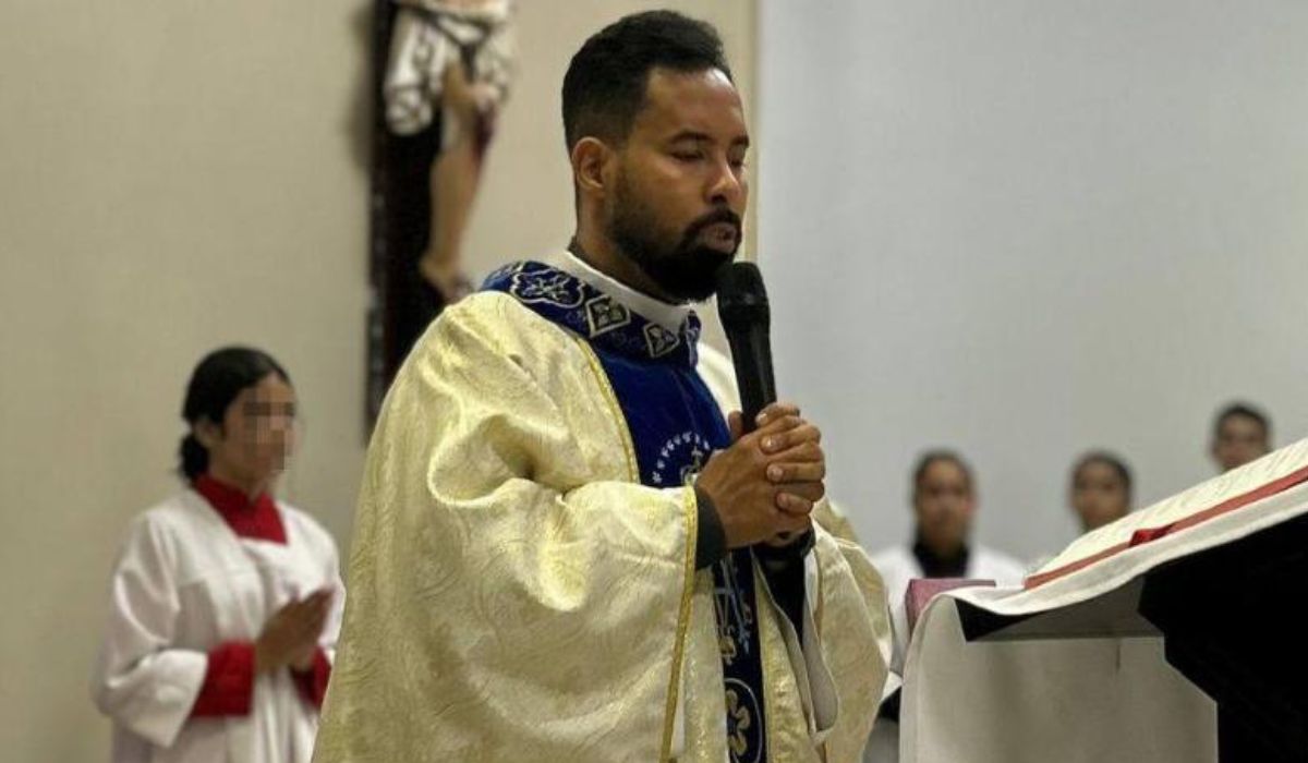 O padre Luciano Braga Simplicio - Reprodução/ND